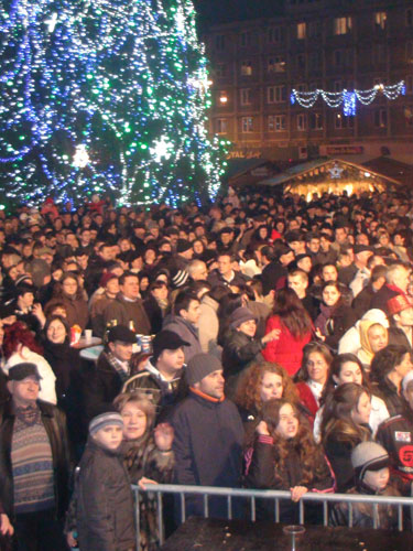 Foto Revelion Piata Revolutiei Baia Mare (c) eMM.ro